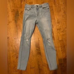 Abercrombie & Fitch Super Skinny High Rise Jeans